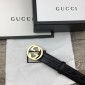 Replica Gucci Interlocked G buckle Crocodile leather belt ASS02377