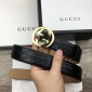 Replica Gucci Interlocked G buckle Crocodile leather belt ASS02377