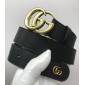 Replica GG Gucci Black leather belt ASS02387