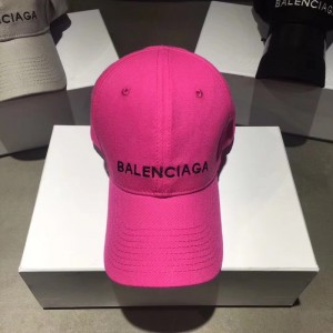 High Quality Balenciaga Pink Hat  DU_Bcap007