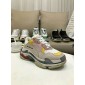 Replica High Quality Balenciaga New Stripped Back Triple S Yellow/Pink Triple004