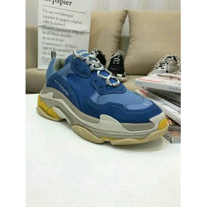 High Quality Balenciaga Triple S Sneaker Blue Triple006