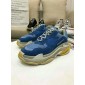 Replica High Quality Balenciaga Triple S Sneaker Blue Triple006