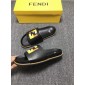 Replica High Quality Fendi black slide sandal with FF design GO_FD012