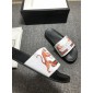 Replica High Quality Gucci slide sandal with White rubber And Tiger Design GO_GC034