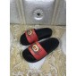 Replica High Quality Gucci slide sandal with red rubber and GG Design GO_GC048