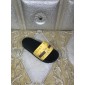 Replica High Quality Gucci slide sandal with yellow rubber GO_GC050