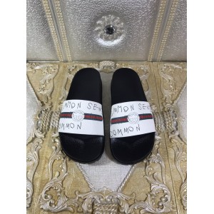 High Quality Gucci slide sandal with white rubber and Gucci Design GO_GC051