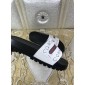 Replica High Quality Gucci slide sandal with white rubber and Gucci Design GO_GC051