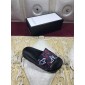 Replica High Quality Gucci Black Rubber slide sandal With Stars GO_GC002