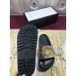 Replica High Quality Gucci Black Rubber slide sandal With Tigers GO_GC004