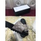 Replica High Quality Gucci Black Rubber slide sandal With Bee GO_GC006