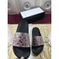 Replica High Quality Gucci Black Rubber slide sandal With Snakes GO_GC008