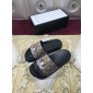 Replica High Quality Gucci Black Rubber slide sandal With Tigers GO_GC009