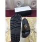 Replica High Quality Gucci Black slide sandal With Golden Tiger GO_GC017