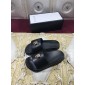 Replica High Quality Gucci Black slide sandal With Golden Tiger GO_GC018