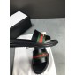 Replica High Quality Gucci Black slide sandal With GG Web GO_GC020