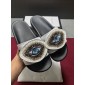 Replica High Quality Gucci slide sandal with White rubber and eyes Design GO_GC025