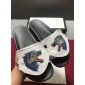 Replica High Quality Gucci slide sandal with White rubber And Wolf Design GO_GC028