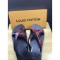 Replica High Quality Louis Vuitton molitor red rubber thong slide sandal GO_LV005