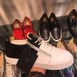 Replica Giuseppe Zanotti White and black heel with white sole high-top Perfect sneakers MS03075