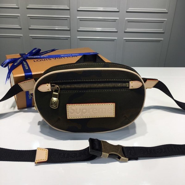 Louis Vuitton Luxury SUPREME M44202 WAIST BAG LV04BM007