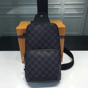 Louis Vuitton Luxury N41719 DAMIER GRAPHITE SHOULDER BAG LV04BM052