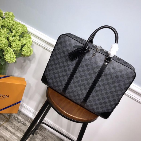 Louis Vuitton Luxury N41125 gray DOCUMENTS VOYAGE LV04BM057