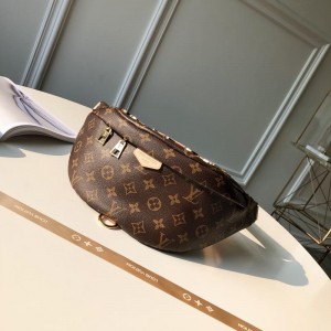 Louis Vuitton Luxury M43644 BAG versatile light brown bag LV04BM089