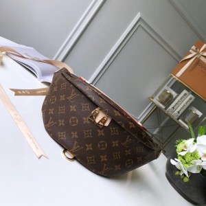 Louis Vuitton Luxury M43644 dark brown BAG LV04BM090