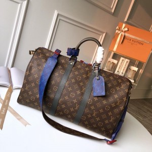 Louis Vuitton Luxury keepall bandouliere 55 monogram canvas LV04BM096