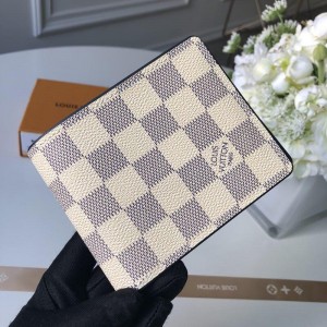 Louis Vuitton Luxury N60121 beige-gray WALLET LV04WM055