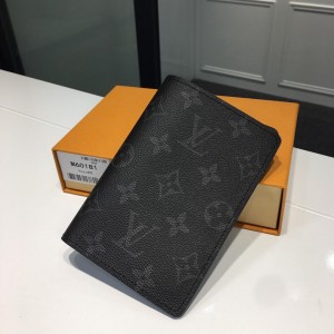 Louis Vuitton Luxury M60181 graphite floral WALLET  LV04WM064