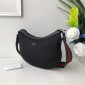 Replica Gucci Perfect Quality black thin sling bag GC06BM004