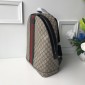 Replica Gucci Perfect Quality Supreme Backpack with Web GC06BM009