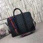 Replica Gucci Perfect Quality graphite colored colorful logos brief case GC06BM032