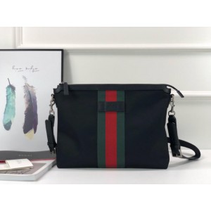 Gucci Perfect Quality black canvas handbag GC06BM042