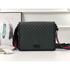 Gucci Perfect Quality cream graphite black shoulder bag GC06BM050