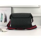 Replica Gucci Perfect Quality cream graphite black shoulder bag GC06BM050