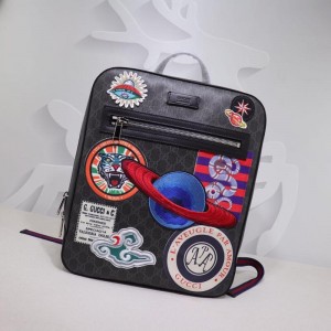 Gucci Perfect Quality Supreme Patches Messnger Backpack GC06BM053