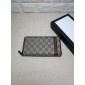 Replica Gucci Perfect Quality cream zippy wallet GC06BM057