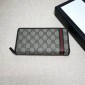 Replica Gucci Perfect Quality cream zippy wallet GC06BM057