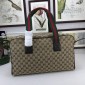 Replica Gucci Perfect Quality brown traveling bag GC06BM067