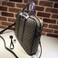 Replica Gucci Perfect Quality brown canvas spacious office bag GC06BM083