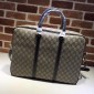 Replica Gucci Perfect Quality brown canvas spacious office bag GC06BM083