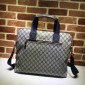 Replica Gucci Perfect Quality canvas cream-navy blue dual carrier option bag GC06BM089