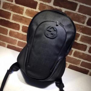 Gucci Perfect Quality Rare Ghost Designer Black Gucci Perfect Quality Men Backback GC06BM096