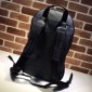 Replica Gucci Perfect Quality Rare Ghost Designer Black Gucci Perfect Quality Men Backback GC06BM096