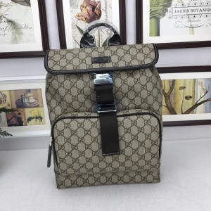 Gucci Perfect Quality brown canvas back pack GC06BM103