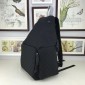 Replica Gucci Perfect Quality matte black back pack GC06BM120